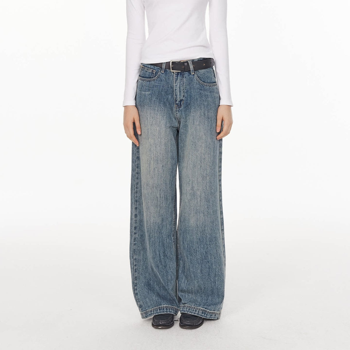 Country_Moment_High_Waist_Button_Fly_Non_Stretch_Blue_Cotton_Casual_Youth_Straight_Leg_Jeans_MISSTT