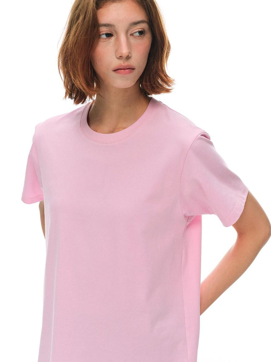 Country Moment Cooling Antibacterial Uv Cotton Blend Loose Casual Womens Short Sleeve T-Shirts