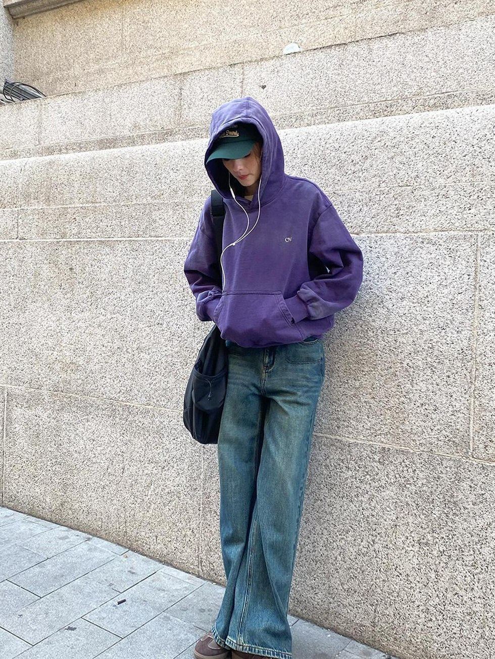 Country Moment Antibacterial 100 Percent Cotton Relaxed Ribbed Hem Unisex Youth Pullover Hoodie