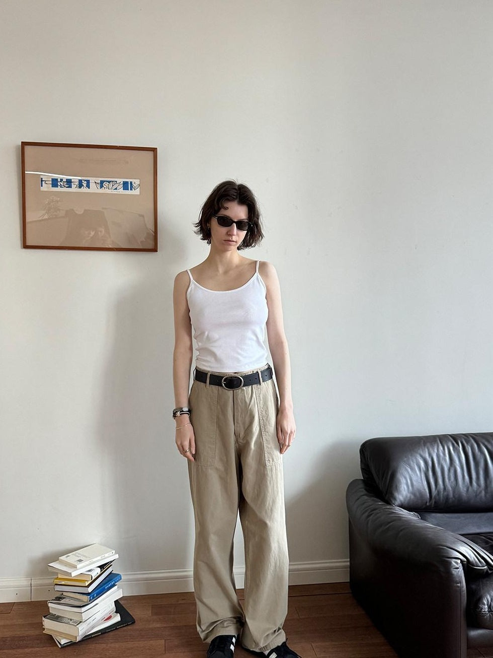 Country Moment Soft Stretch Cotton Slim Fit Cropped Tank Women Solid Unlined Camisoles