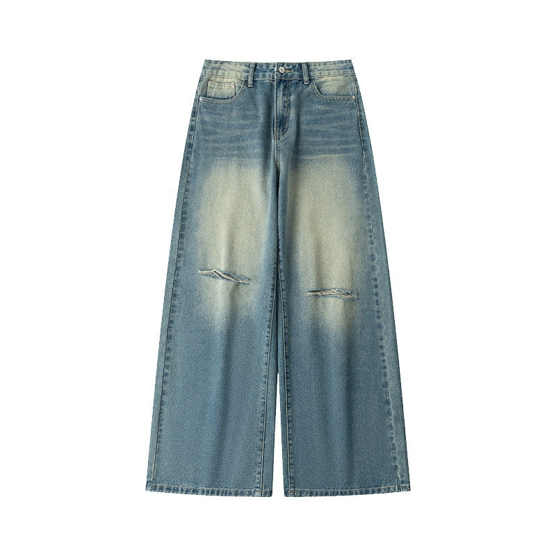 Country_Moment_Vintage_Blue_Stone_Wash_Ripped_Mid_Rise_Loose_Cotton_Straight_Leg_Jeans_MISSTT