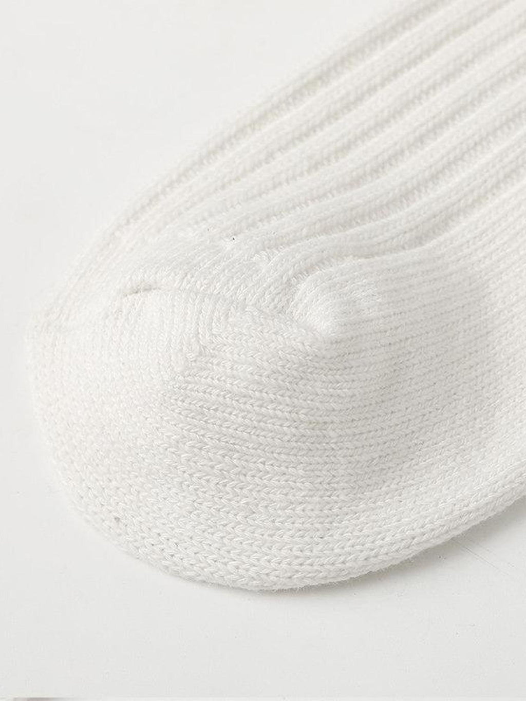 Country Moment Thermal Cotton Mid Calf Minimalist Solid White Couples Regular Fit 3 Pack Socks