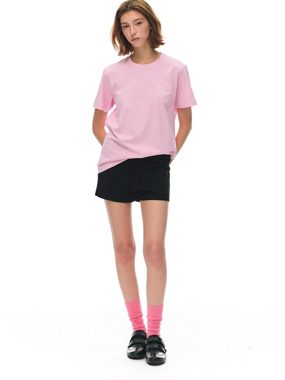 Country Moment Cooling Antibacterial Uv Cotton Blend Loose Casual Womens Short Sleeve T-Shirts