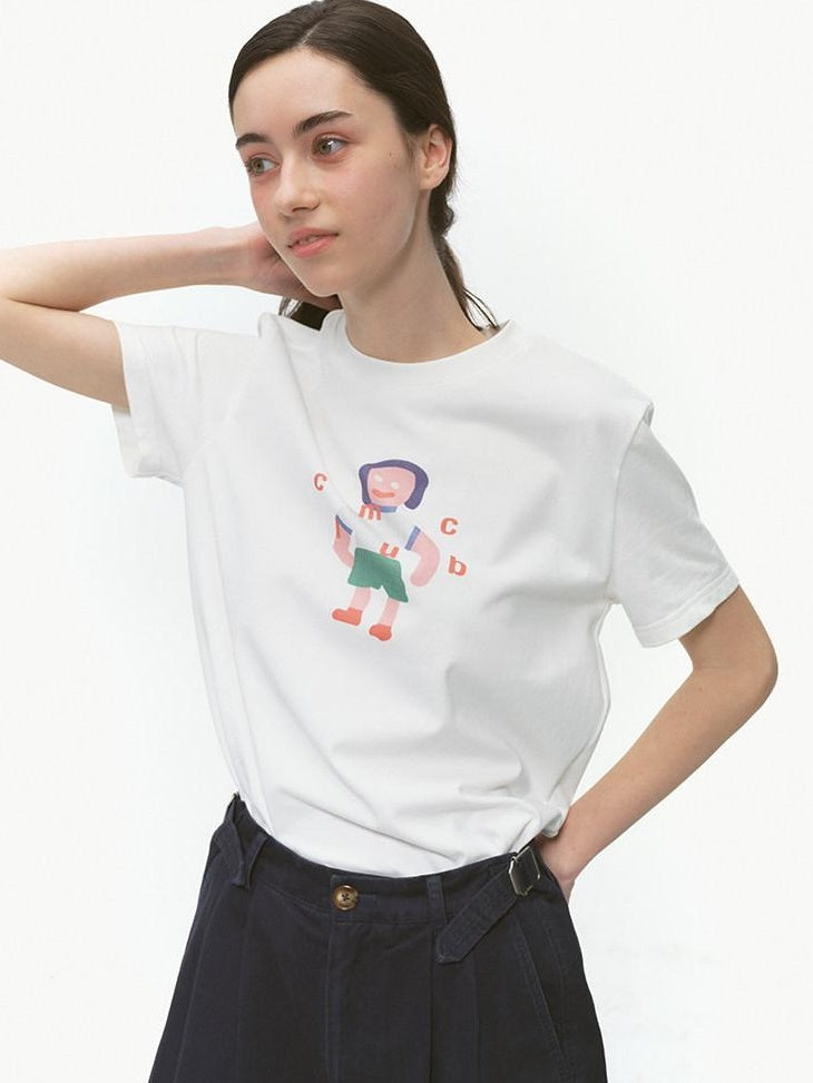 Country Moment 100 Percent Cotton Loose Fit Printed Unisex Short Sleeve T-Shirts
