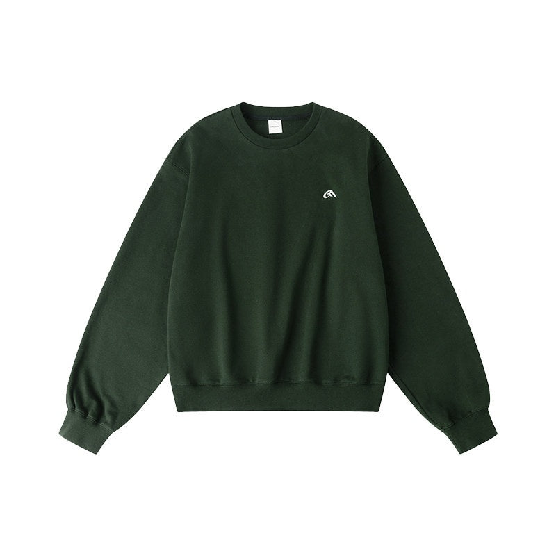 Country_Moment_Antibacterial_100%_Cotton_Embroidered_Relaxed_Unisex_Teen_Green_Sweatshirt_MISSTT