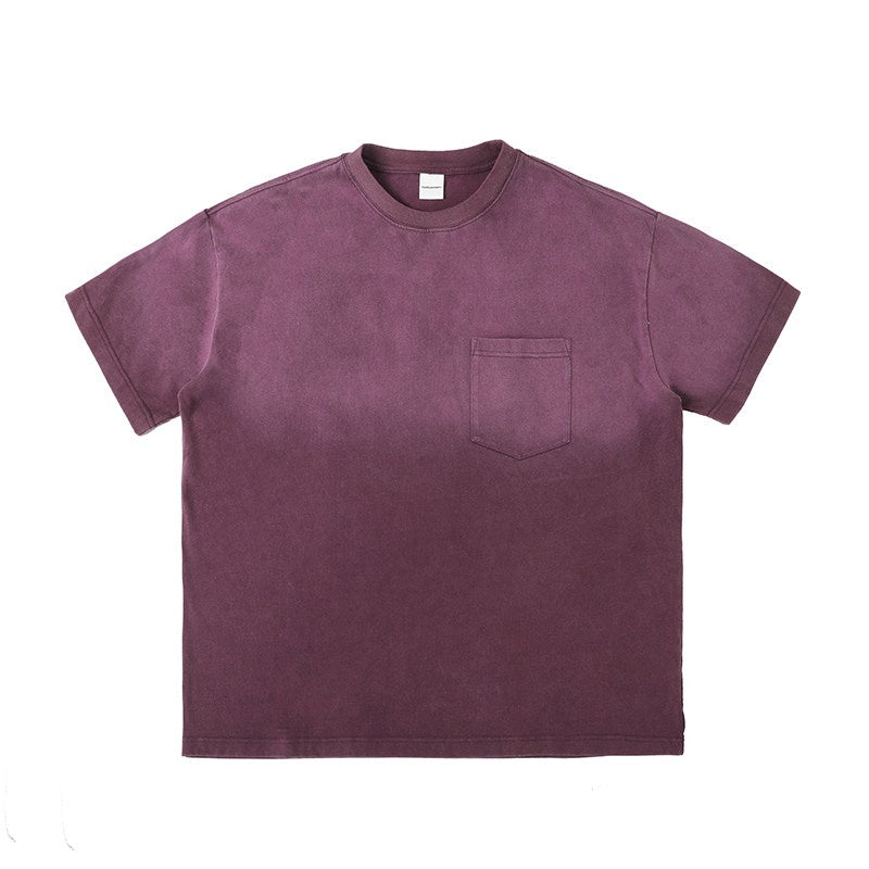 Country_Moment_Washed_100%_Cotton_Loose_Fit_Crew_Neck_Teen_Casual_Solid_Short_Sleeve_T-Shirts_MISSTT