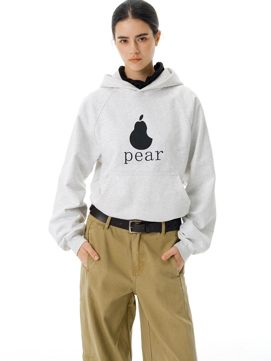 Country Moment Soft Cotton Blend Digital Print Standard Fit Pullover Unisex Gray Hoodie