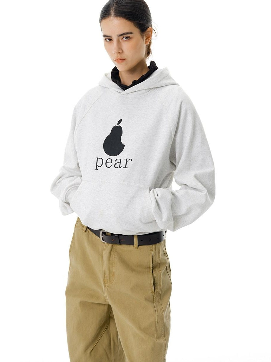 Country Moment Soft Cotton Blend Digital Print Standard Fit Pullover Unisex Gray Hoodie