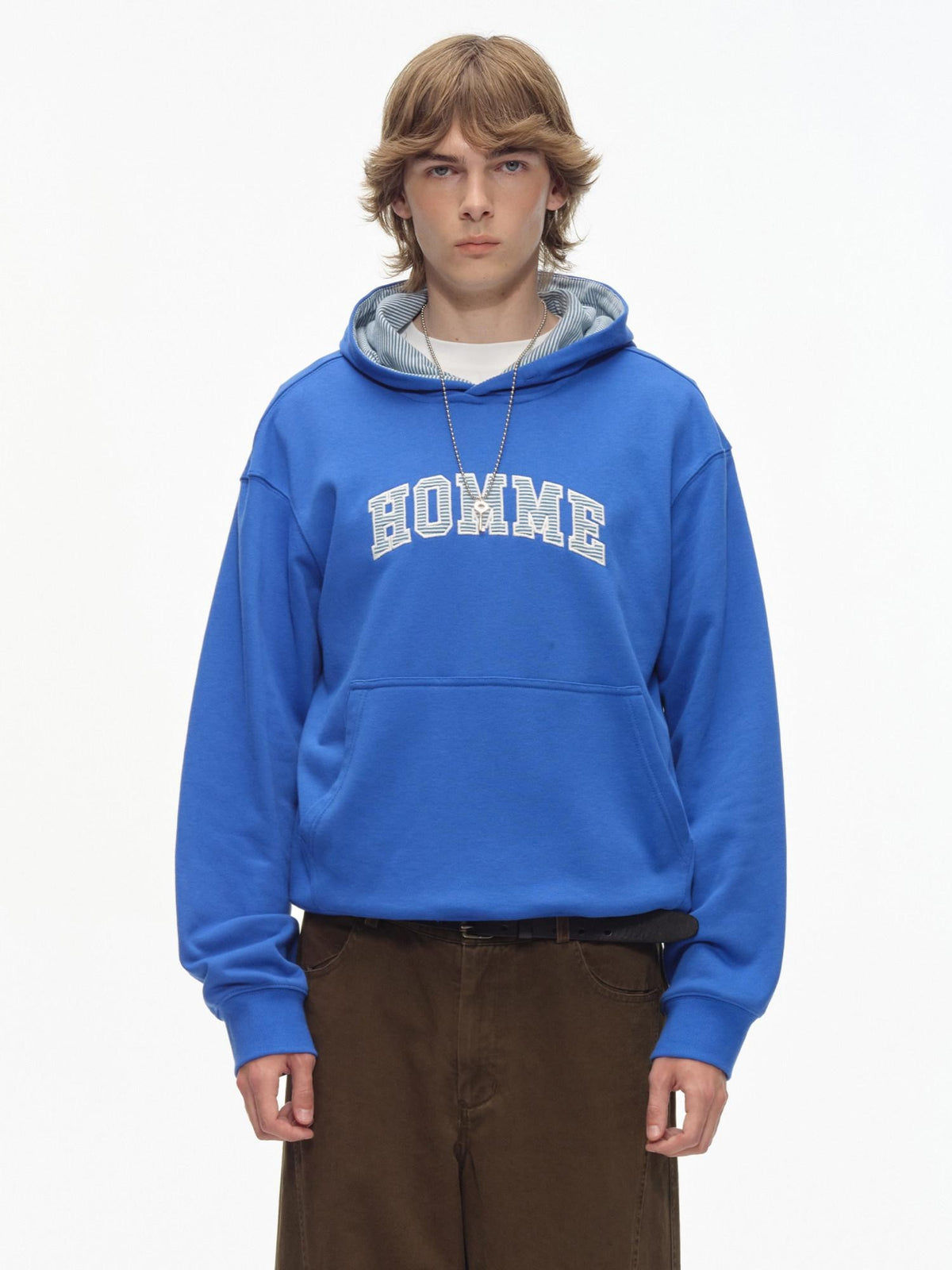 Country Moment Cozy 340G Warm Colorblock Loose Fit American Style Unisex Cotton Blend Hoodie