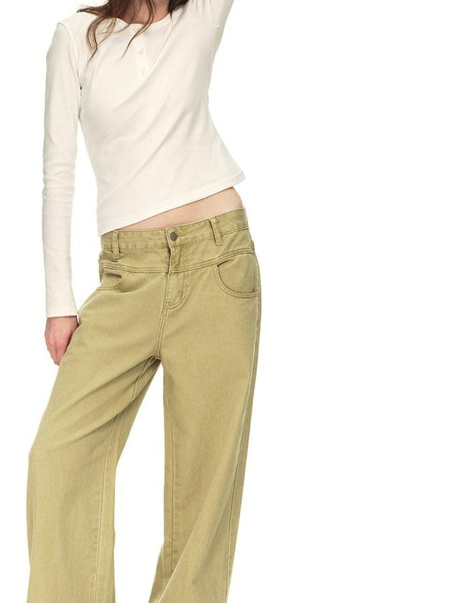 Country Moment Breathable Stretch Cotton Slim Fit Henley Button Women Long Sleeve T-Shirts