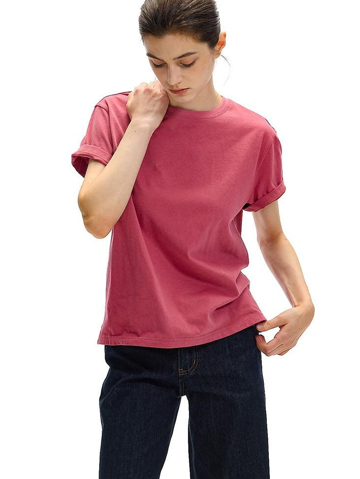 Country Moment Combed Cotton Moisture Wicking Loose Fit Unisex Crew Neck Short Sleeve T-Shirts