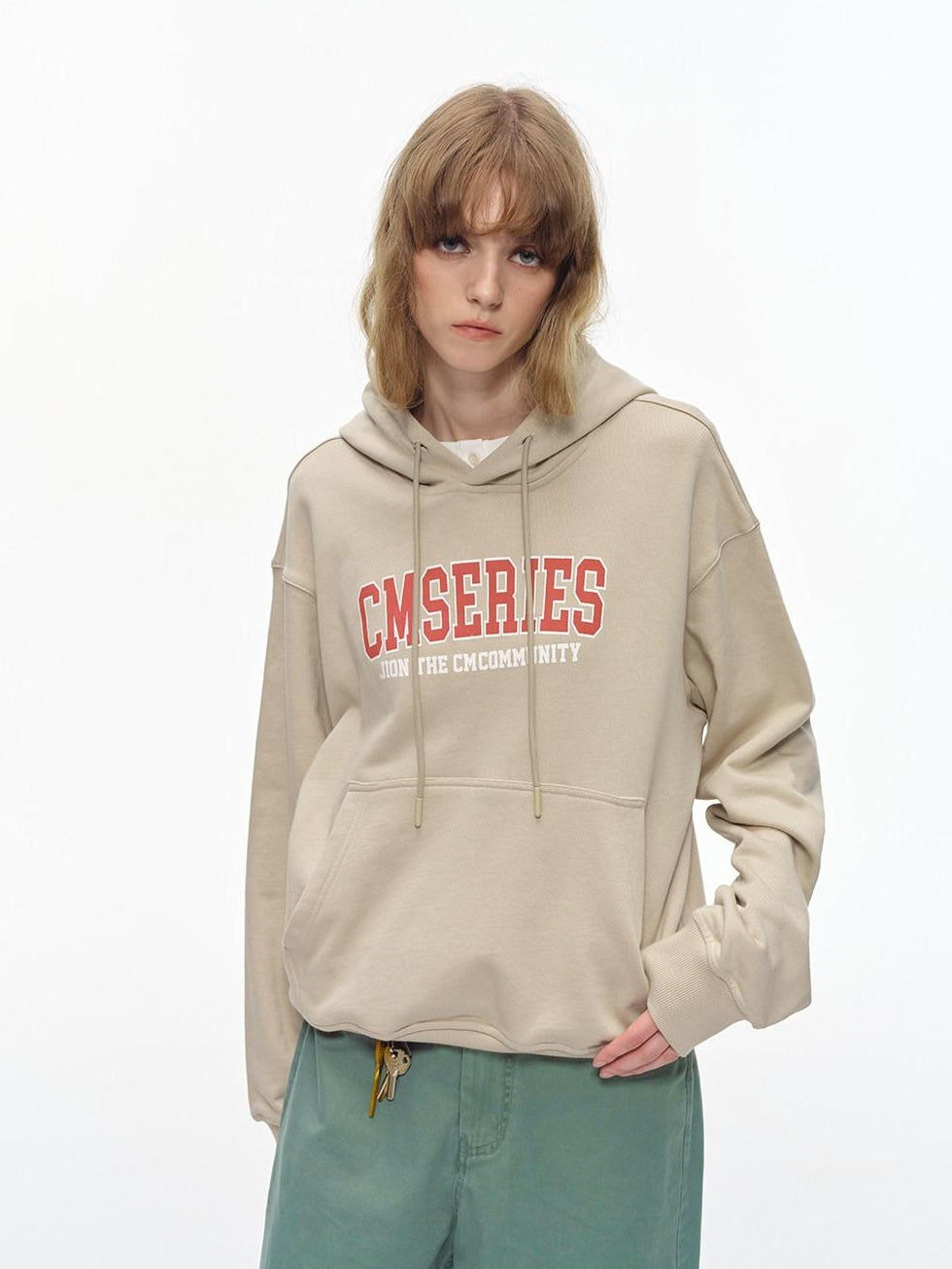 Country Moment 100 Percent Cotton Loose Fit Pullover Ink Print American Youth Unisex Hoodie