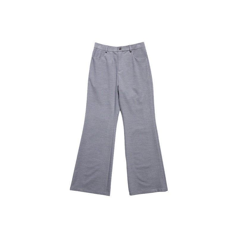 Country_Moment_Breathable_Loose_Street_Sport_Zip_Fly_Women_Solid_Gray_Straight_Pants_MISSTT
