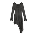 DDGIRL_studio_Soft_Stretch_Lyocell_Asymmetric_Cinched_Waist_U_Neck_Commuter_Midi_Dresses_MISSTT
