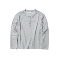 Country_Moment_Cotton_Stretch_Loose_Fit_Crew_Neck_Unisex_Navy_White_Long_Sleeve_T-Shirts_MISSTT