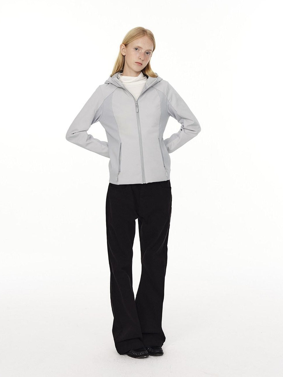Country Moment 95% White Duck 700Fp Patchwork Hooded Short Loose Women Commuter Down Jackets
