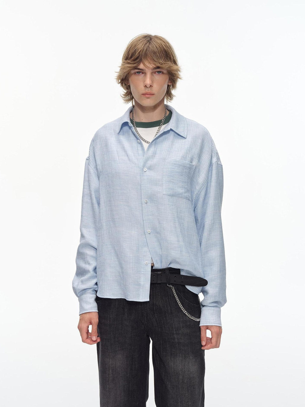 Country Moment Soft Viscose Mix Long Sleeve Button Collared American Fit Unisex Everyday Shirts