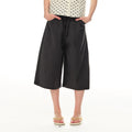 Country_Moment_Wrinkle_Resistant_Loose_Mid_Waist_Casual_Polyester_Rayon_Mid-Length_Shorts_MISSTT