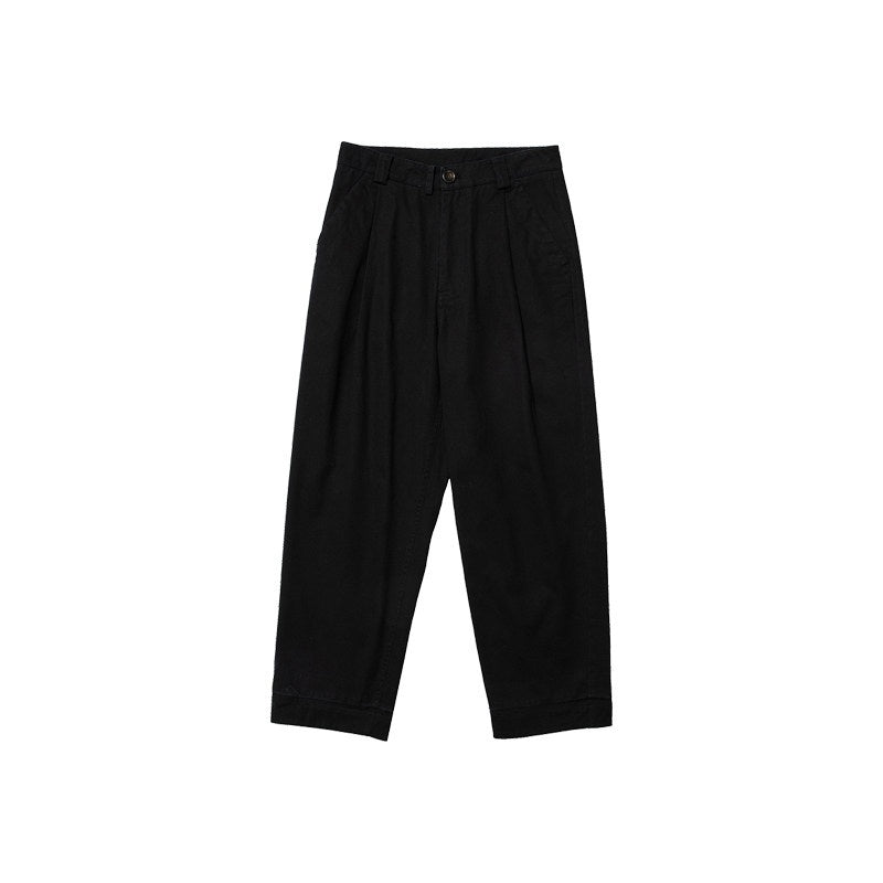 Country_Moment_Cotton_Mid_Waist_Zip_Fly_Youth_American_Casual_Daily_Khaki_Black_Straight_Pants_MISSTT