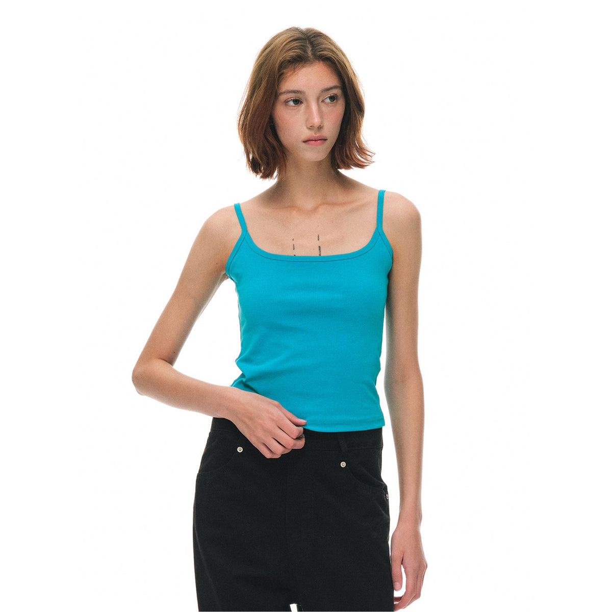 Country_Moment_Cotton_Stretch_Ribbed_Slim_Fit_Square_Neck_Double_Strap_Backless_Camisoles_MISSTT