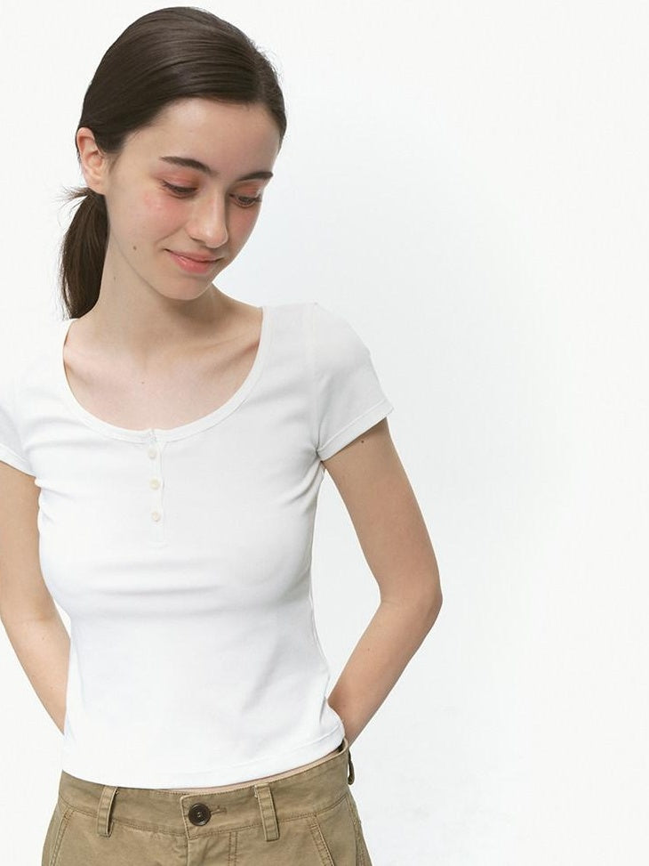 Country Moment Cotton Stretch Commuter Slim Crew Neck Unisex Short Sleeve T-Shirts