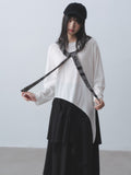 DDGIRL_studio_Breathable_Lyocell_Asymmetric_Two_Piece_Women_Crew_Neck_Long_Sleeve_T-Shirts_MISSTT
