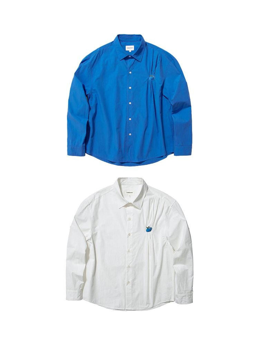 Country Moment Soft 100% Cotton Loose Fit Collared Button Youth Casual American Solid Shirts