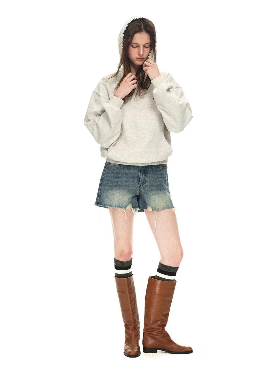 Country Moment Cozy Warm Loose Hooded Letter Print Casual Women Everyday Cotton Blend Hoodie