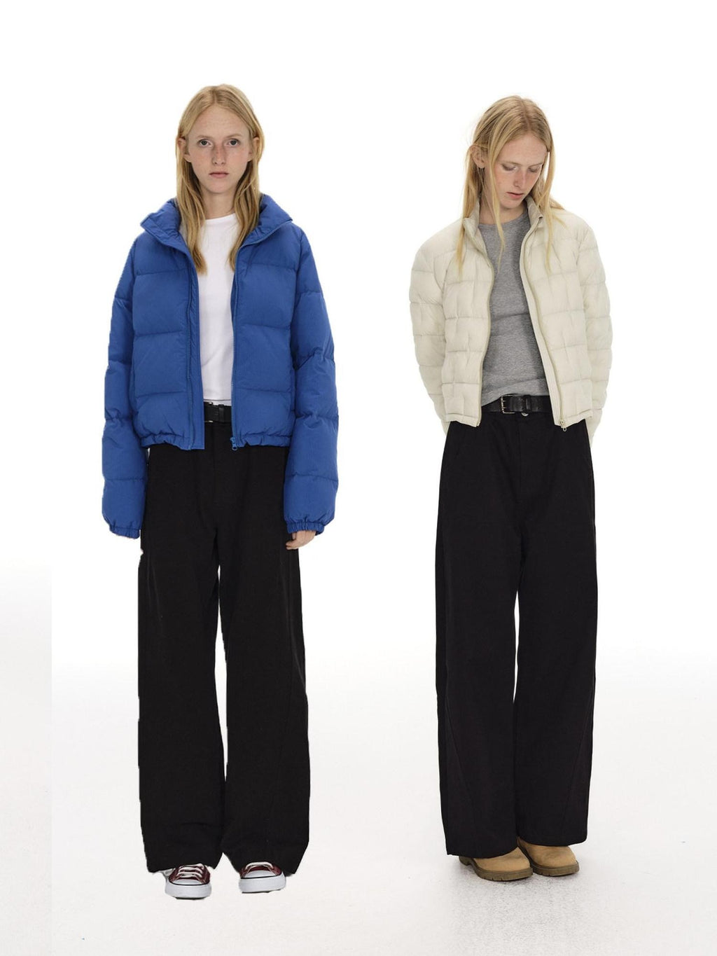 Country Moment 100 Percent Cotton Relaxed Wide Leg Casual Unisex Khaki Black Cargo Pants