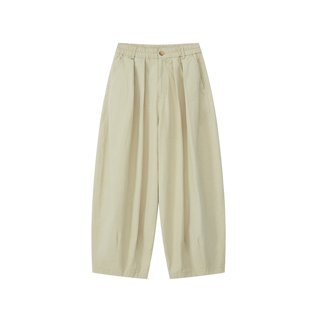 Country_Moment_Soft_Cotton_Khaki_Pleated_Zipper_Mid_Waist_Balloon_Casual_Wide_Leg_Pants_MISSTT