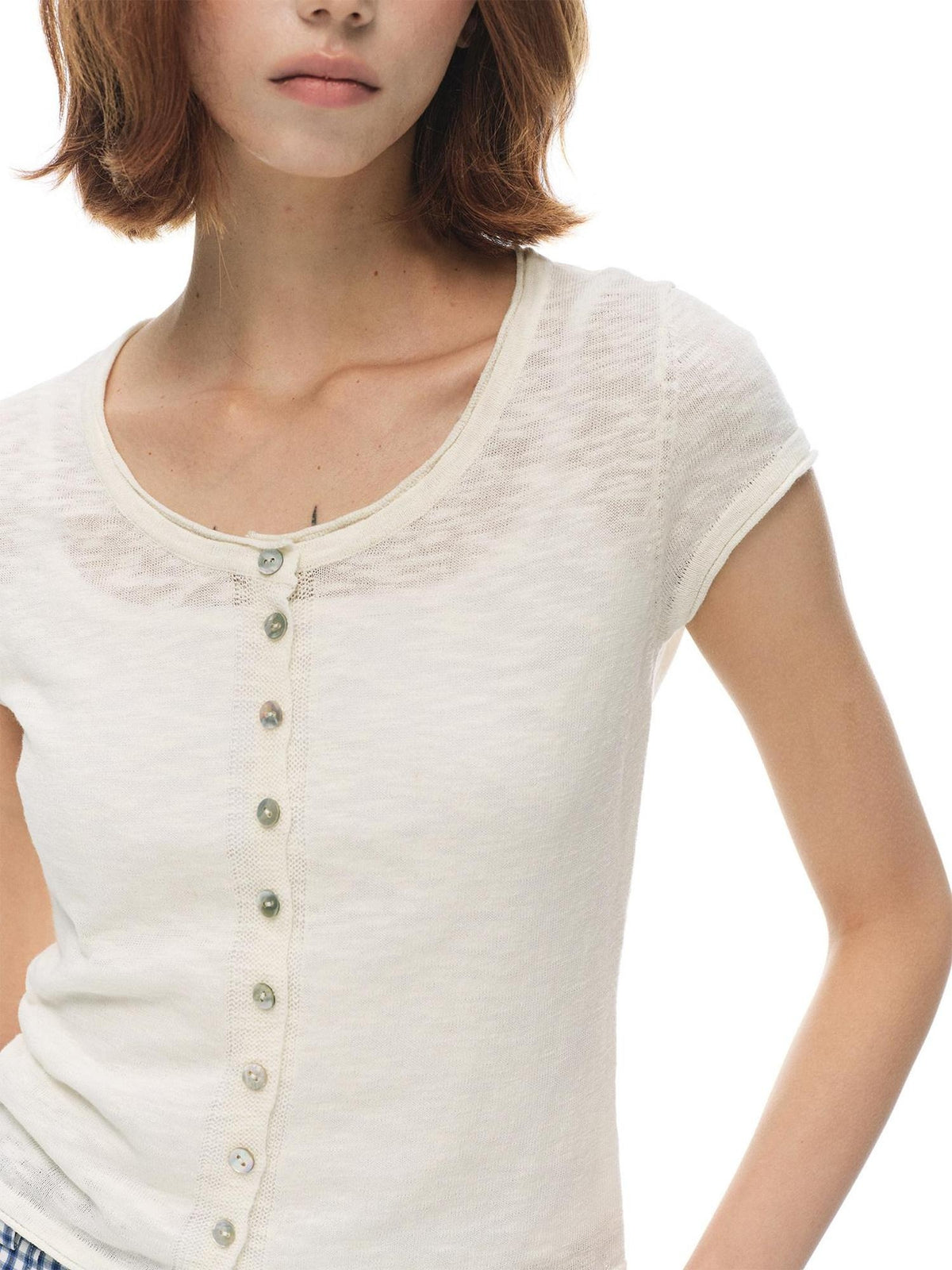 Country Moment Cooling Bamboo Cotton Slim Fit Crew Neck Women Casual Short Sleeve T-Shirts