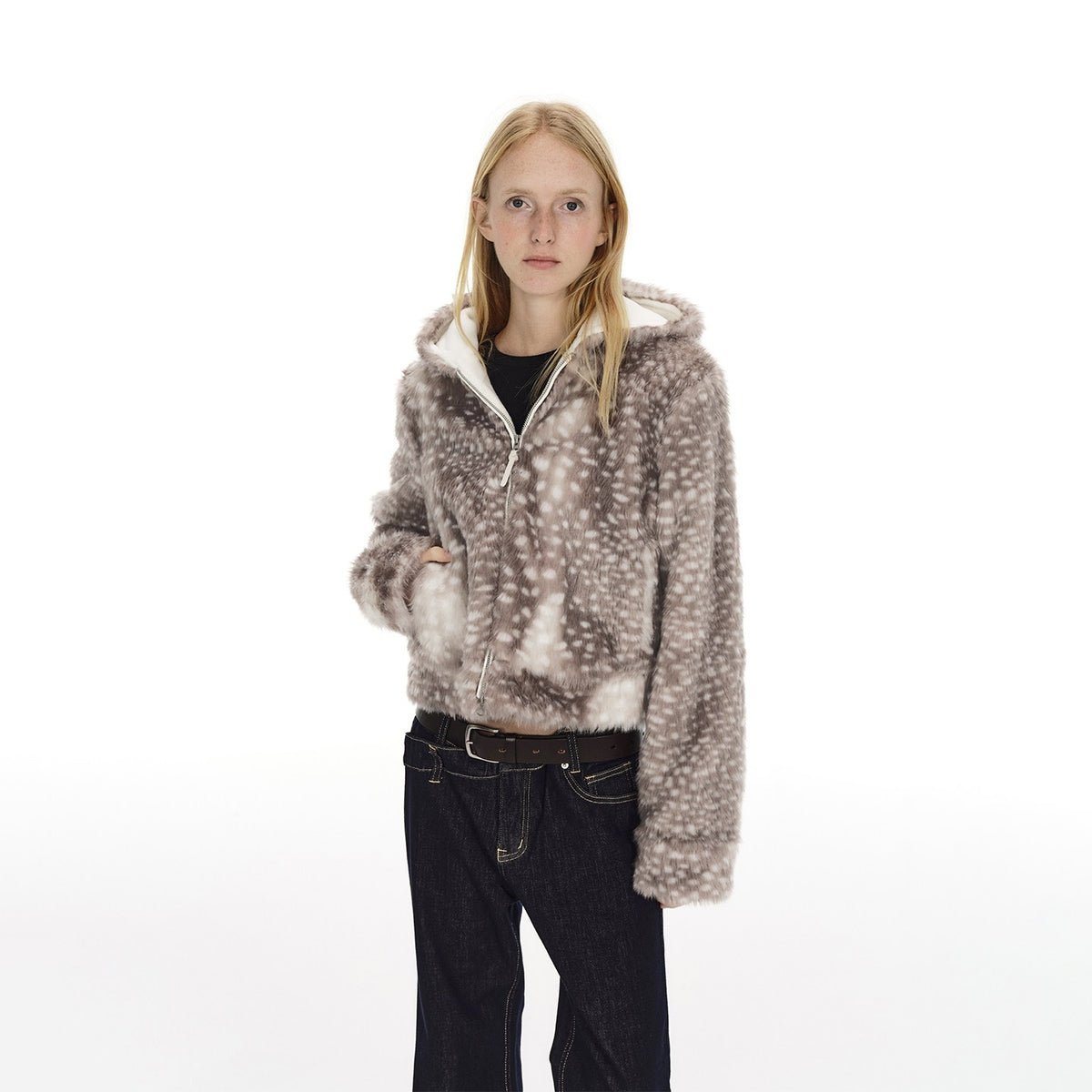 Country_Moment_Warm_Fleece_Lined_Hooded_Zip_Polka_Dot_Casual_Unisex_Polyester_Cropped_Jackets_MISSTT