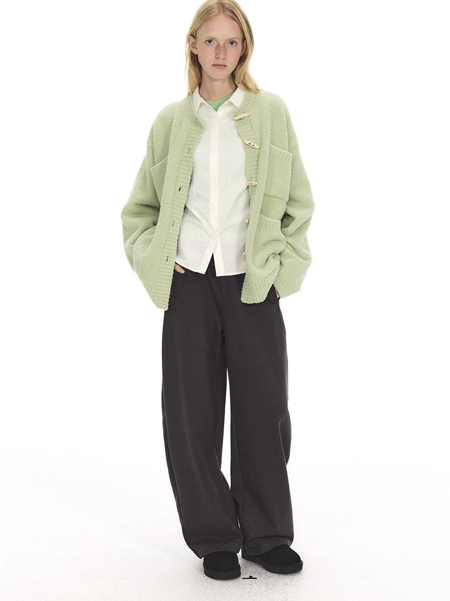 Country Moment Durable Cotton Blend Loose Mid Rise Straight Leg Youth Casual Stretch Sweatpants