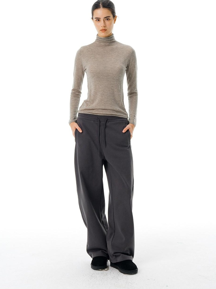Country Moment Slim Fit Relaxed Turtleneck Women Casual Wool Blend Pullover Warm Sweaters