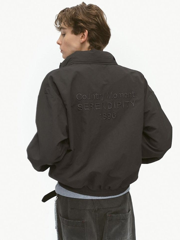 Country Moment High Upf100 Sun Protection Coated Nylon Loose Fit Hooded Zip Cropped Jackets
