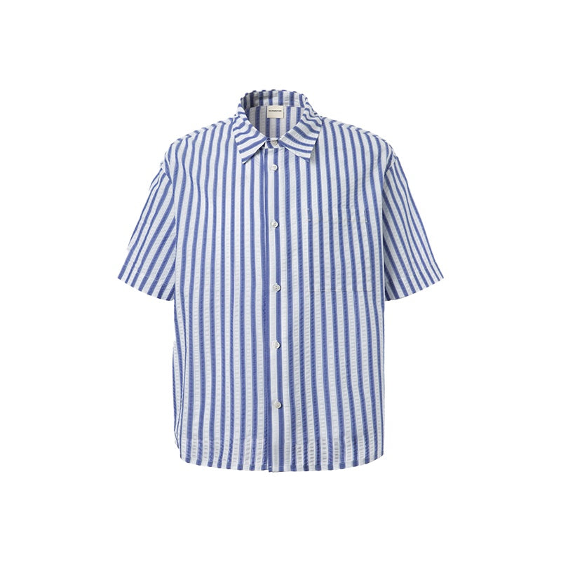 Country_Moment_Cotton_Blend_Blue_White_Striped_Square_Neck_Relaxed_Fit_Teen_Short_Sleeve_Shirts_MISSTT