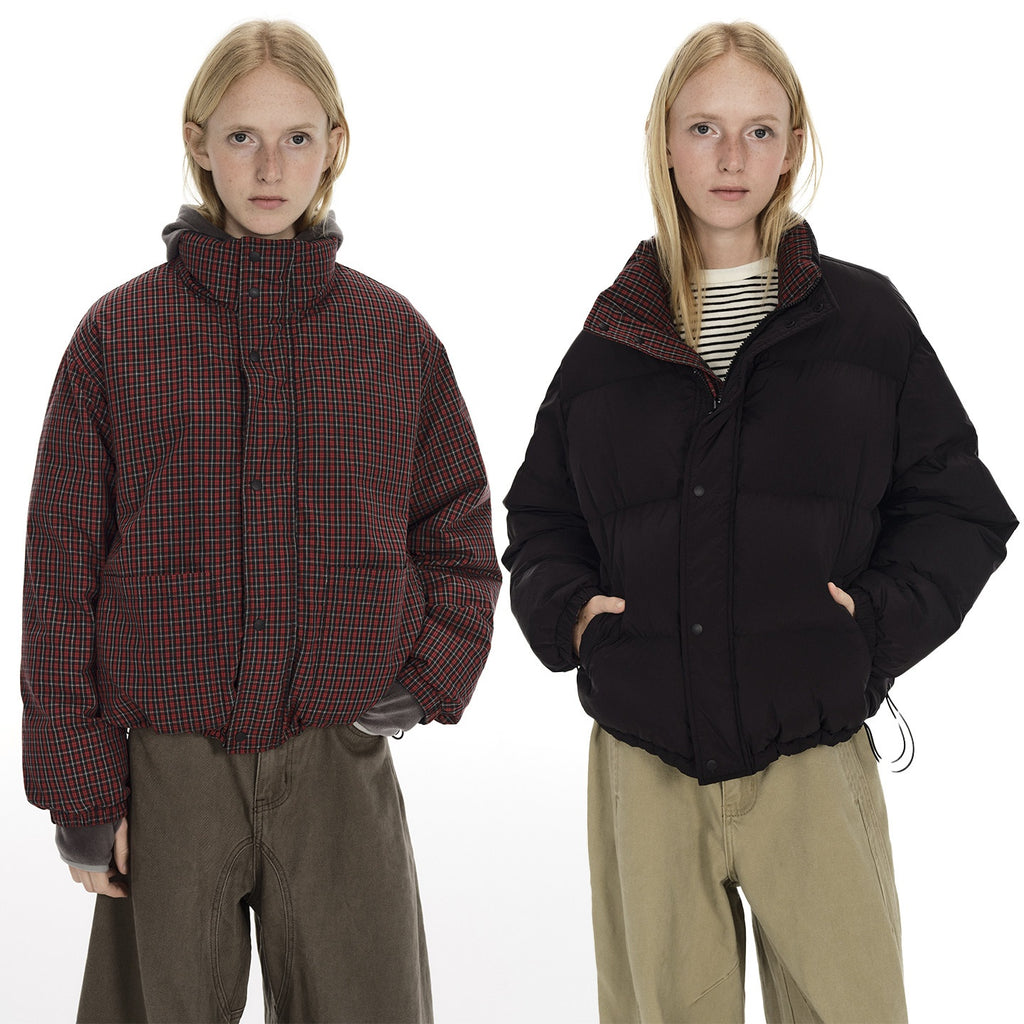 Country_Moment_High_Fill_White_Duck_Reversible_Plaid_Loose_Fit_Unisex_Cotton_Zip_Down_Jackets_MISSTT
