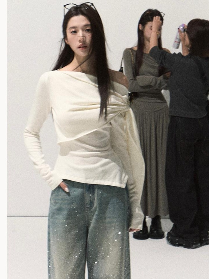 7 OAKMOO Soft Viscose Cotton Blend Casual Slim Fit Long Sleeve Women Pullover Sweaters