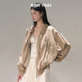 7_OAKMOO_Cooling_Tencel_Loose_Fit_Casual_Stand_Collar_Zip_Women_Palm_Khaki_Short_Coat_MISSTT