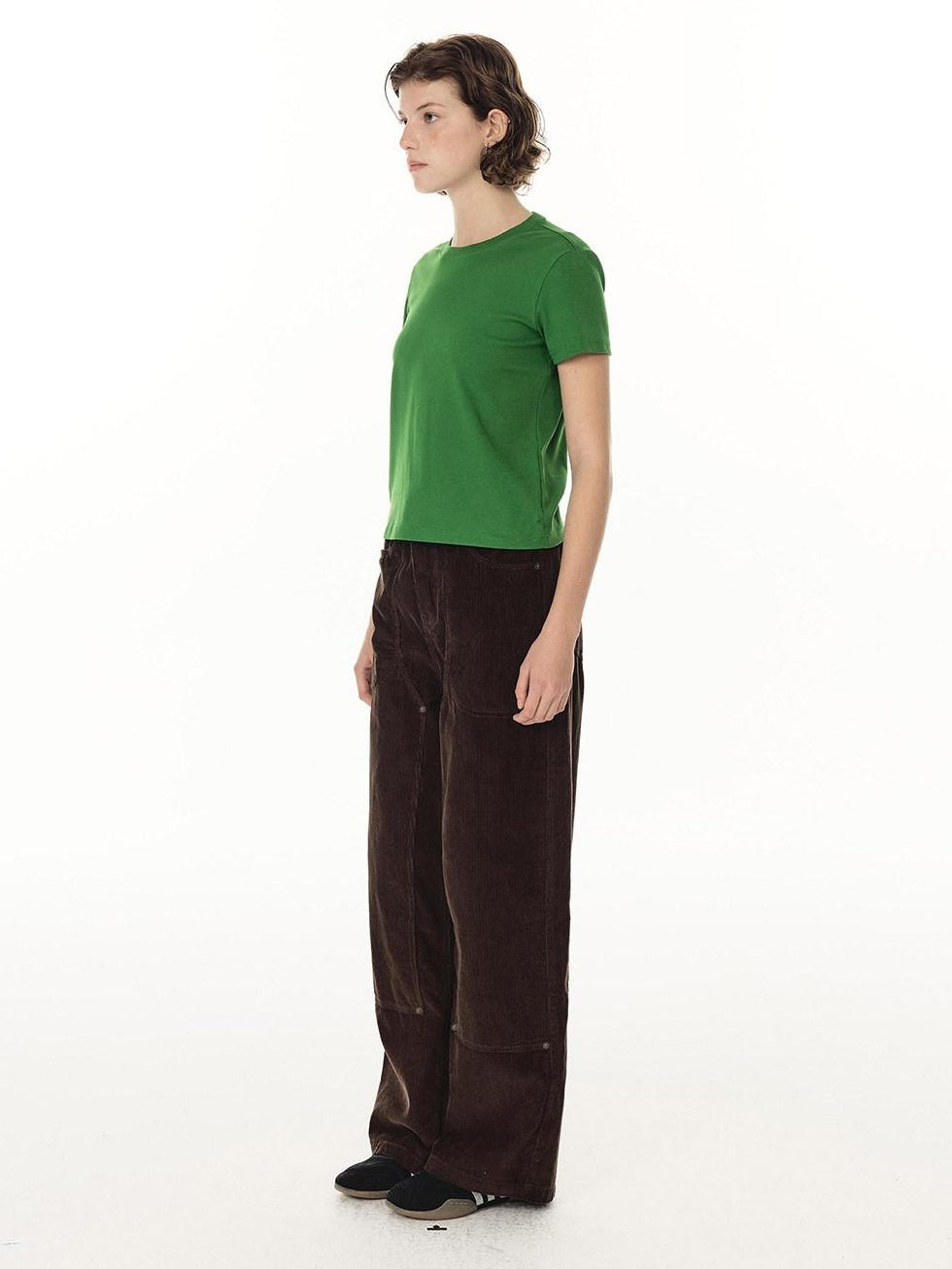 Country Moment Soft 100 Percent Cotton Loose Straight Leg Mid Rise Casual Mens Cargo Pants