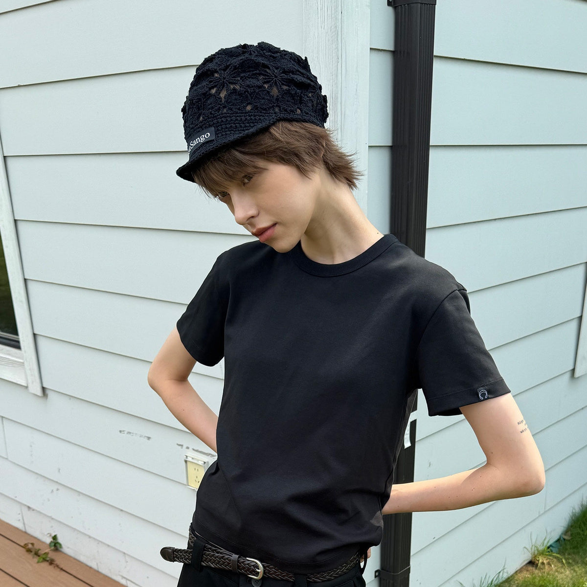 CasseSango_Cozy_Geometric_Color_Block_Casual_Knit_Unisex_Youth_Red_Black_Beanies_MISSTT