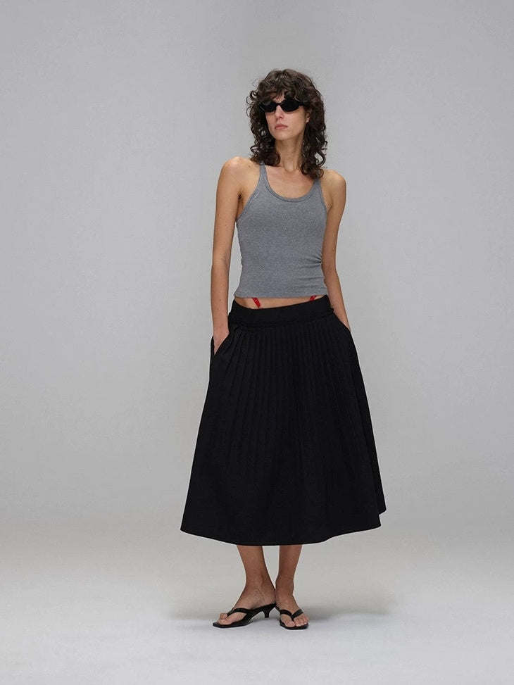 LoalaOffice Backless Padded Lyocell Original Design Slim Fit Women Tank Top Tops