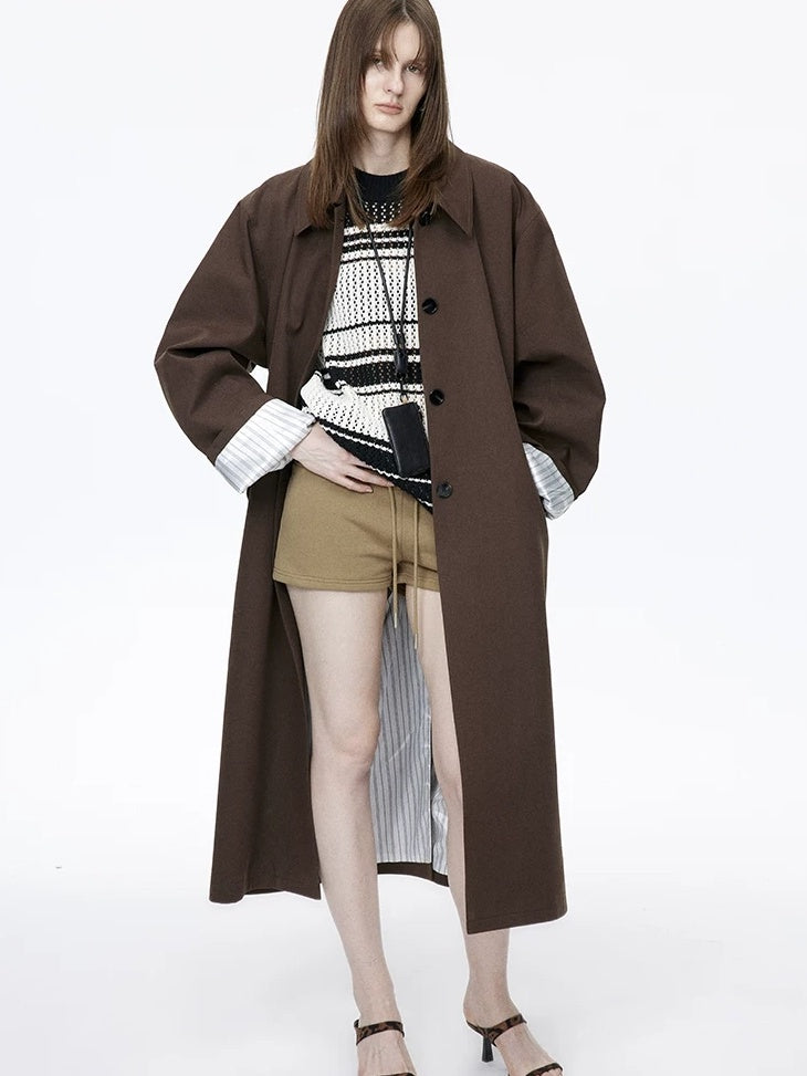 LoalaOffice Black Genuine Leather Hoodie Boxy European Streetwear Women Youth Casual Tops