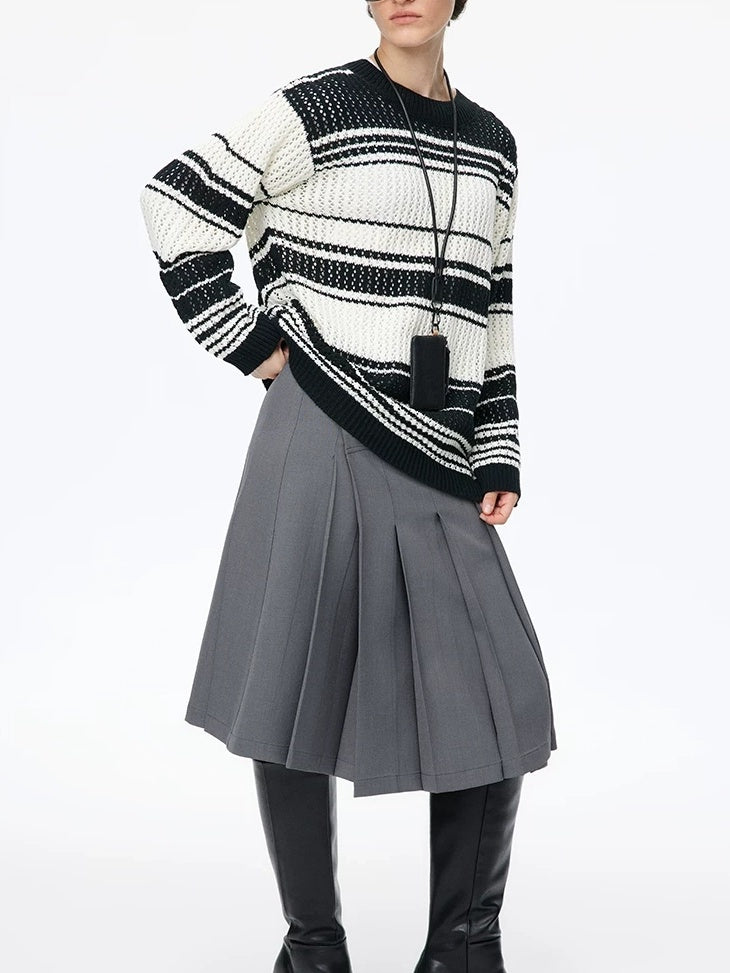 LoalaOffice Black Genuine Leather Hoodie Boxy European Streetwear Women Youth Casual Tops