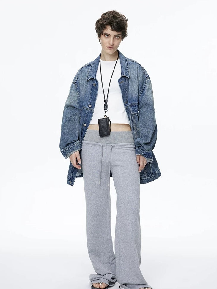 LoalaOffice Black Genuine Leather Hoodie Boxy European Streetwear Women Youth Casual Tops