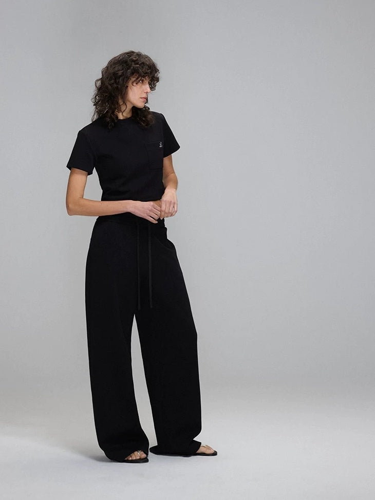 LoalaOffice Breathable Cotton Blend Casual Loose Embroidered Printed Women Short Sleeve Tops