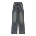 LoalaOffice_Natural_Waist_Distressed_Straight_Leg_Women_Mustard_Vintage_Jeans_Bottoms_MISSTT
