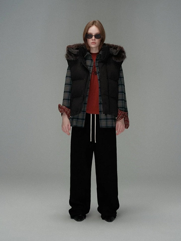 LoalaOffice Shape Retaining Casual Straight Fit Women Plaid Button Blouse Tops