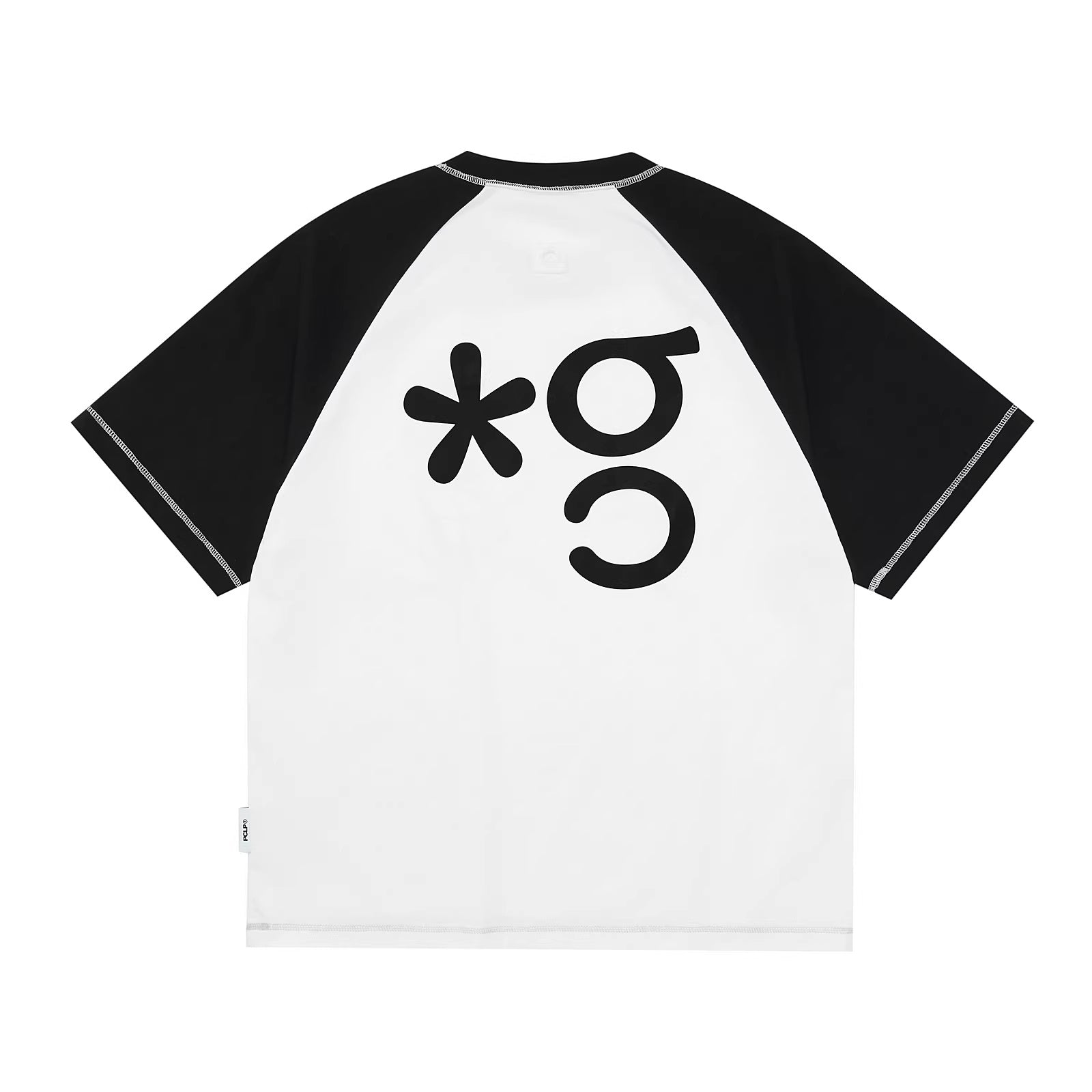 PCLP_100_Percent_Cotton_Loose_Fit_Casual_Women_Short_Sleeve_White_Gray_T-Shirt_MISSTT