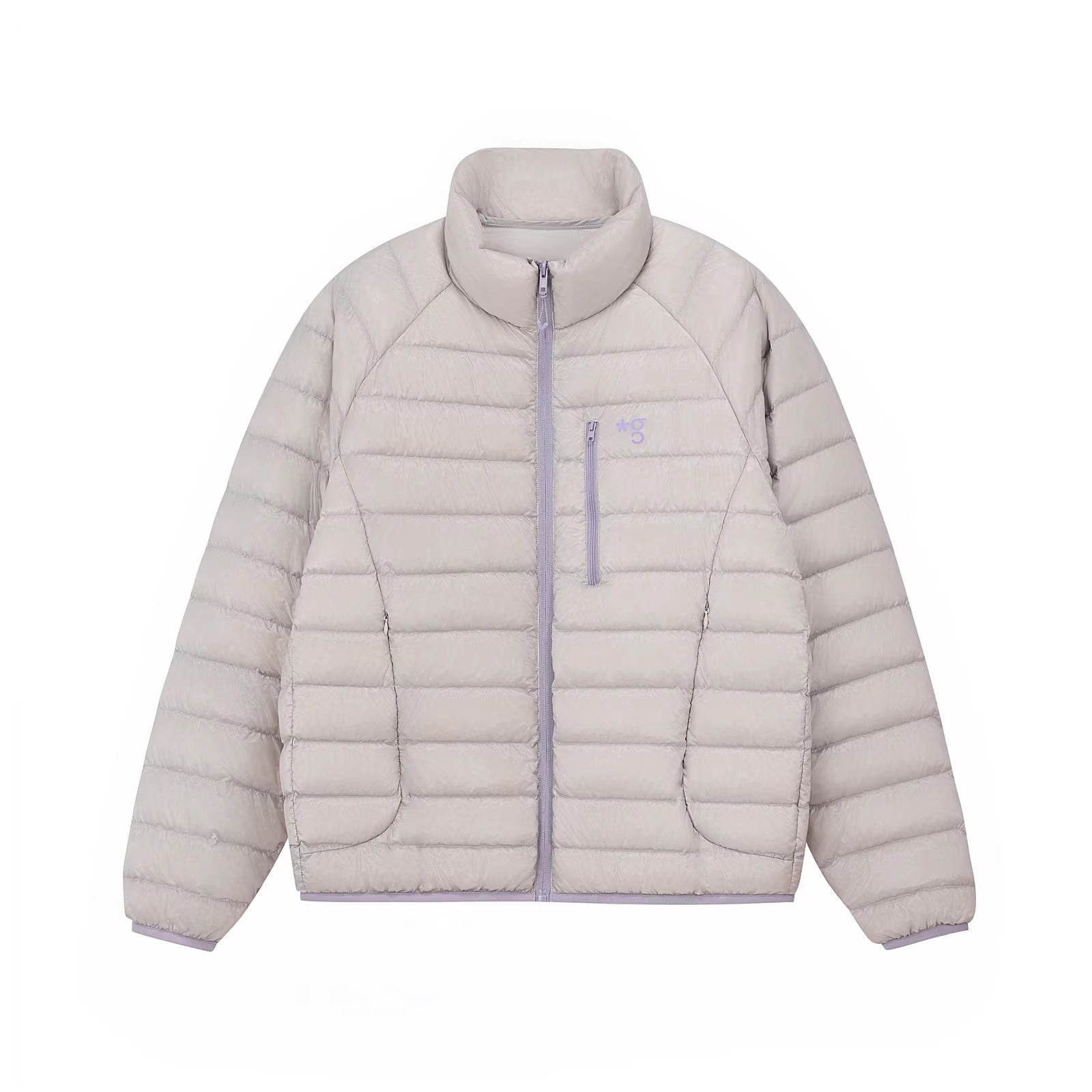 PCLP_90_Percent_Duck_Down_Patchwork_Loose_Fit_Women_Daily_Zip_Down_Jacket_MISSTT